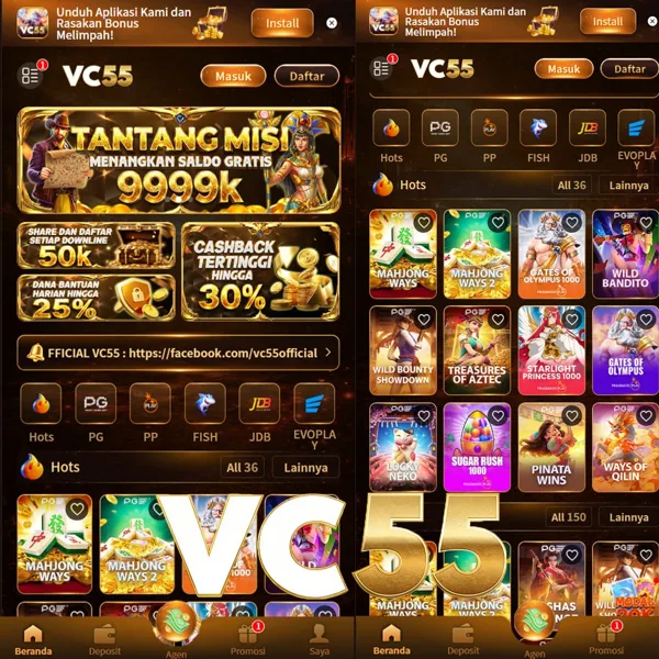 VC55 2026 Slot Gacor RTP Tinggi